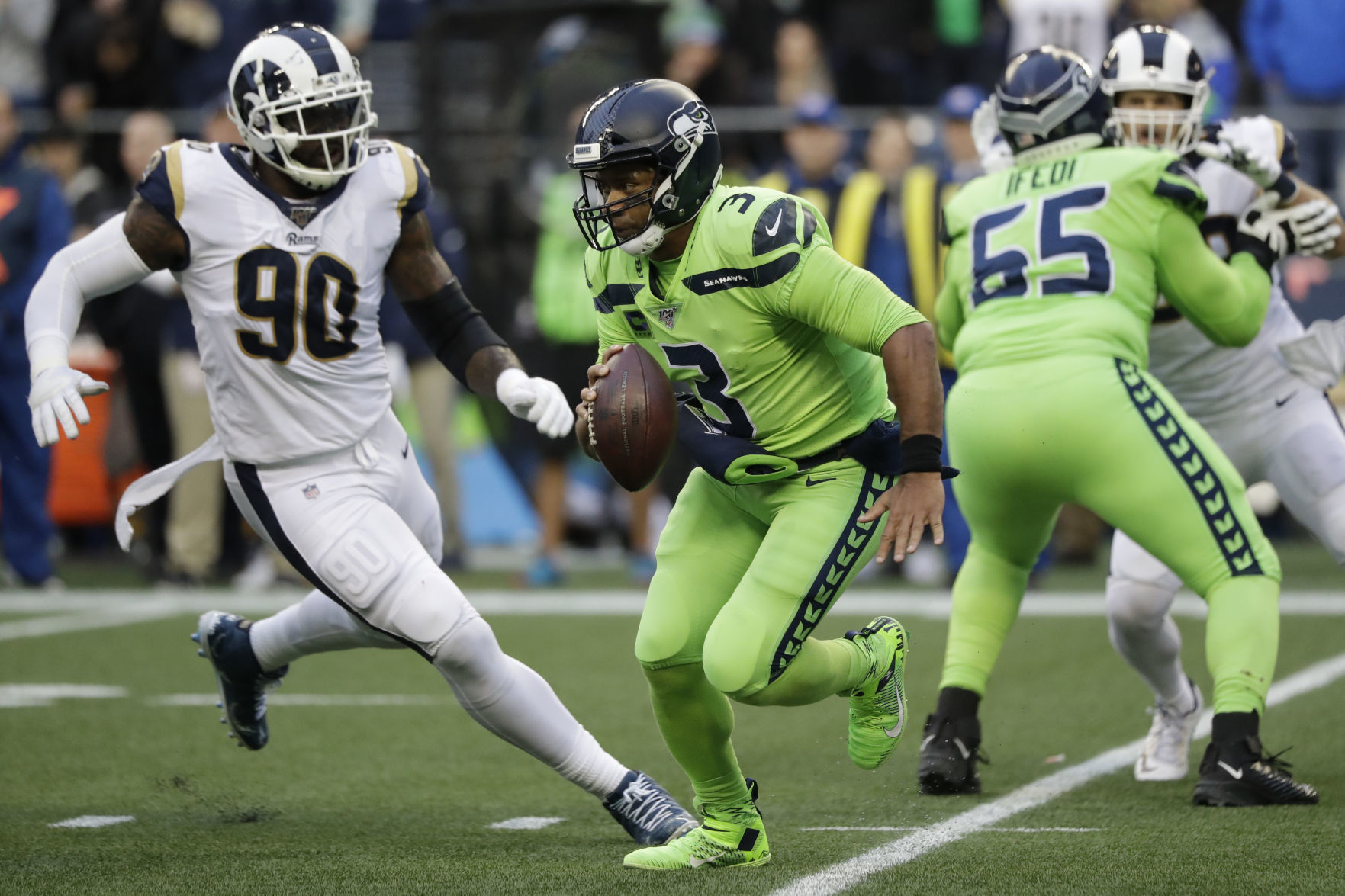 Russell Wilson - Rams Seahawks